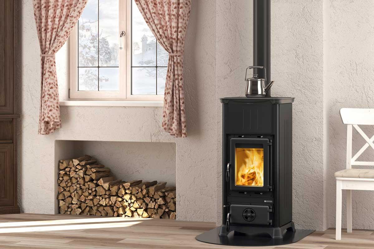 Kaminofen Emiliana Steel von La Nordica